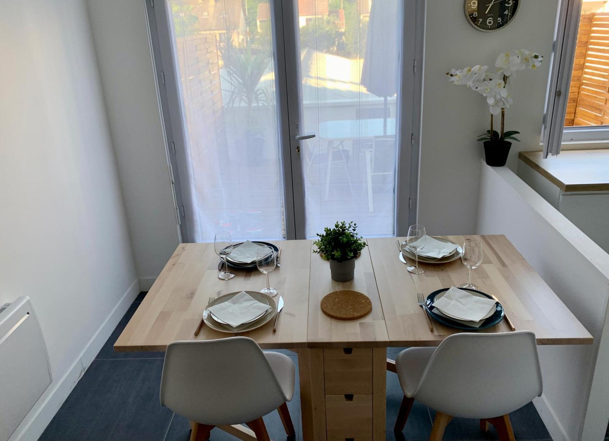 'Studiocdg' Appartement, Roissy Airport, Parc Expositions, Arena Grand Paris, Disney, Asterix Villepinte  Buitenkant foto